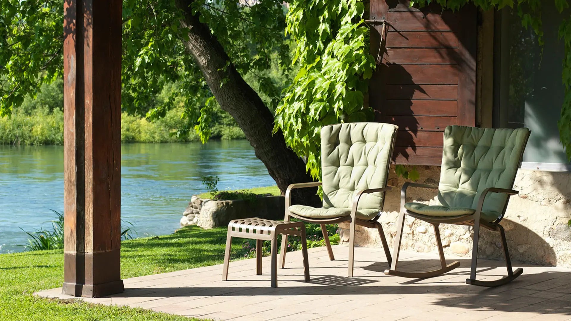 Nardi Eco-Friendly Luxury Recycled Plastic Outdoor Italian Furniture
