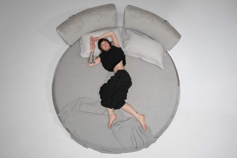 Bordone Round Bed | Luxury Living | My Home Collection