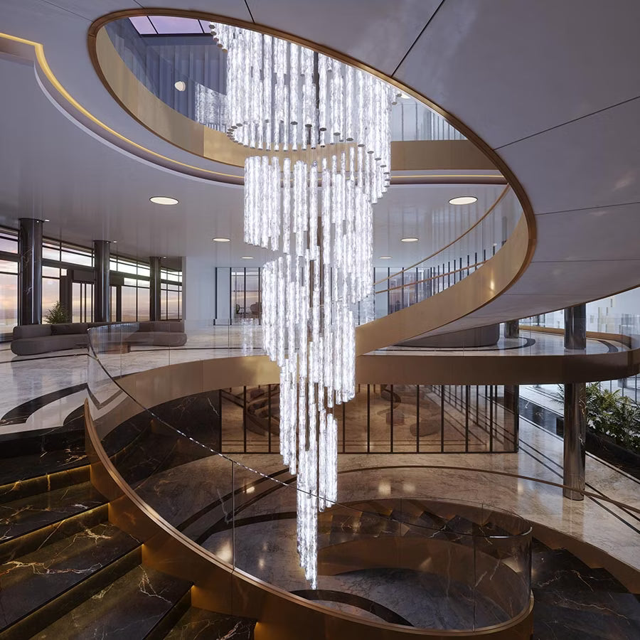 Hugo Suspension Lamp | Slamp Sculptural Design Lighting