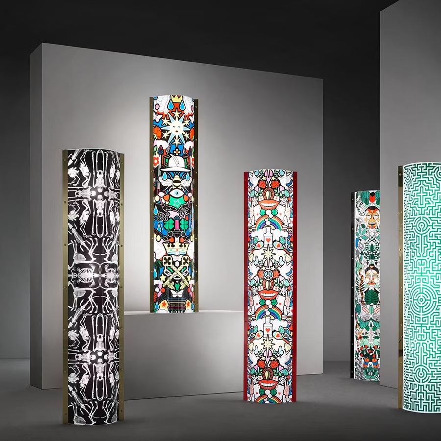 The Lightning Archives Afrique Floor Lamp Slamp Sculptural Design Lighting