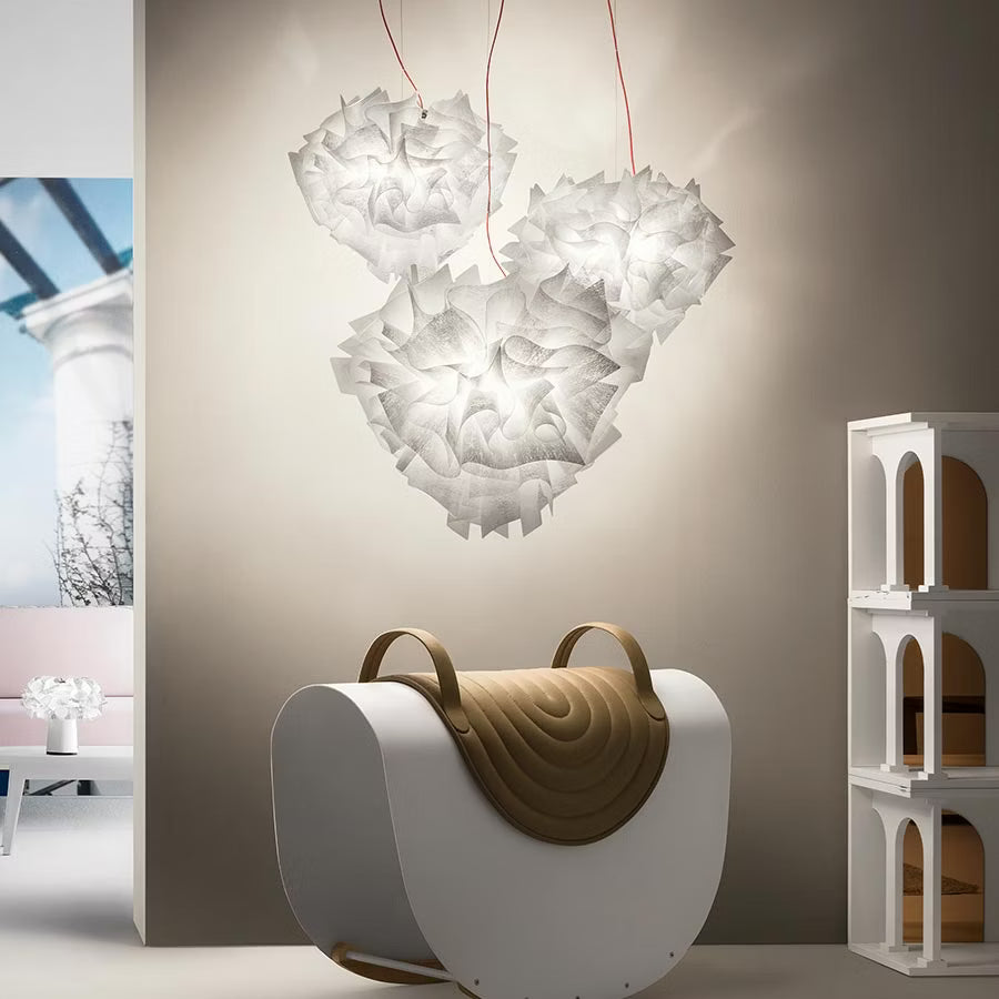 Veli Couture Suspension Lamp | Slamp Sculptural Design Lighting
