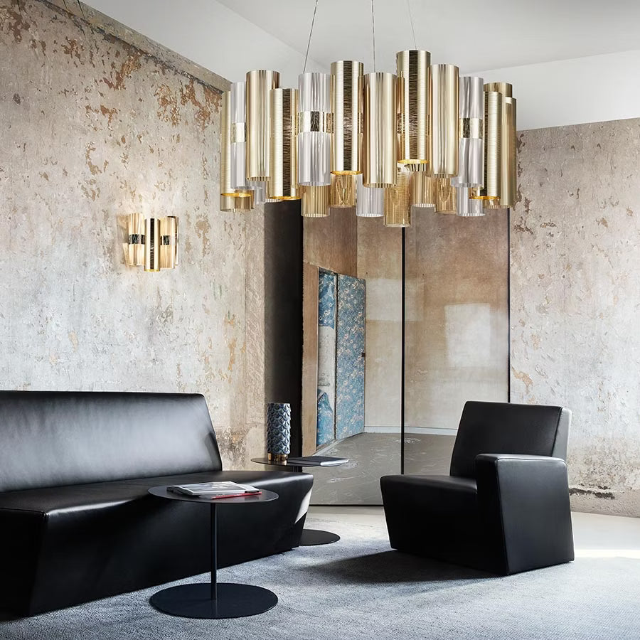La Lollo Round Suspension Lamp | Slamp Sculptural Design Lighting