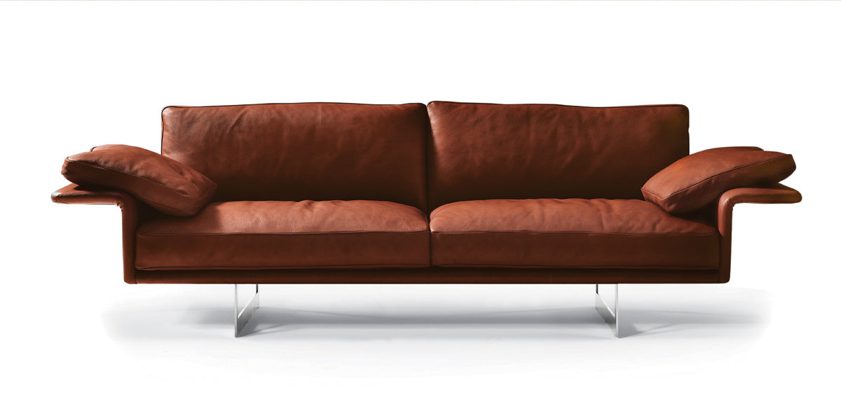 Brown Leather Alato Sofa