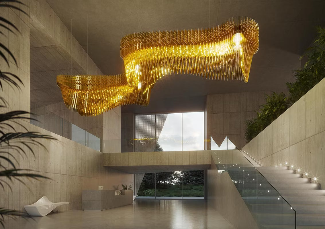 Aria Infinita Suspension Lamp 3 | Slamp Sculptural Design Lighting