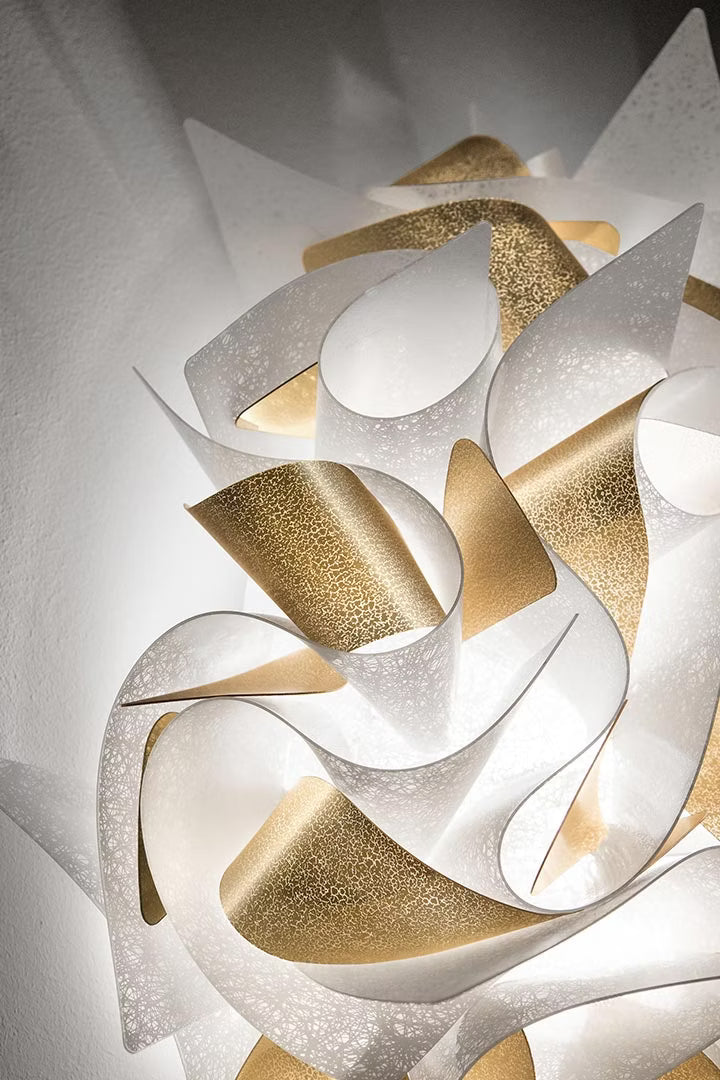 Veli Aurea Ceiling Wall Lamp Slamp Sculptural Design Lighting