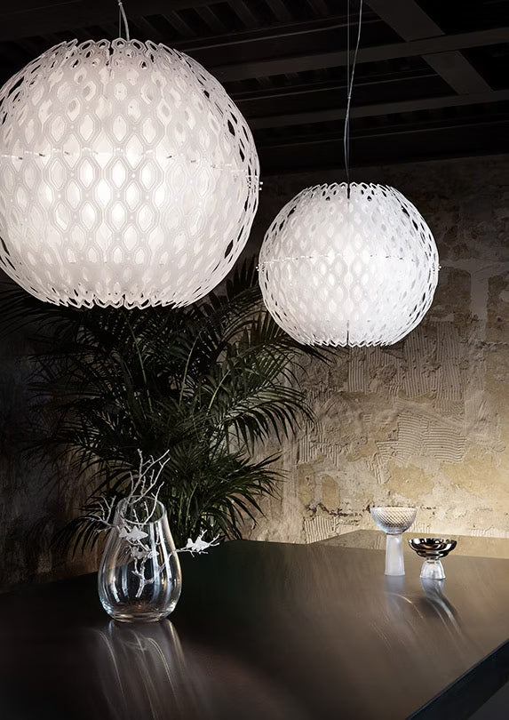 Charlotte Globe Suspension Lamp | Slamp Sculptural Design Lighting