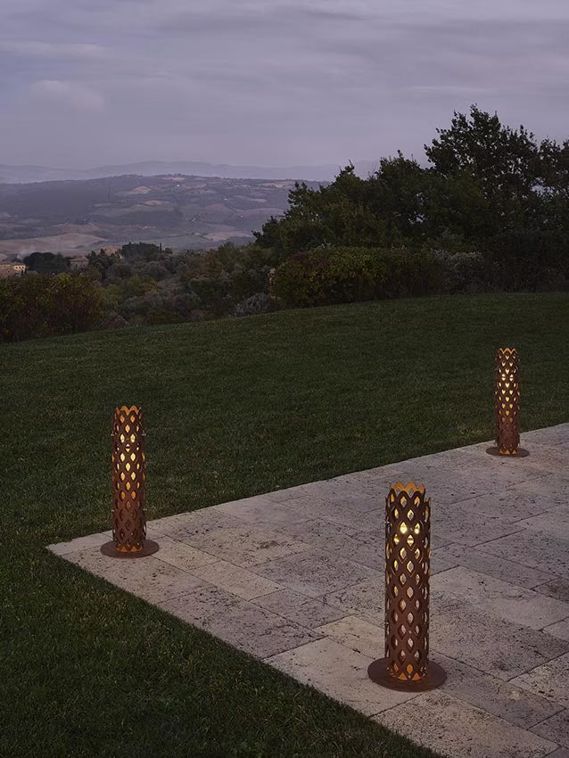 Charlotte Outdoor Bollard Floor Lamp | Slamp Sculptural Design Lighting