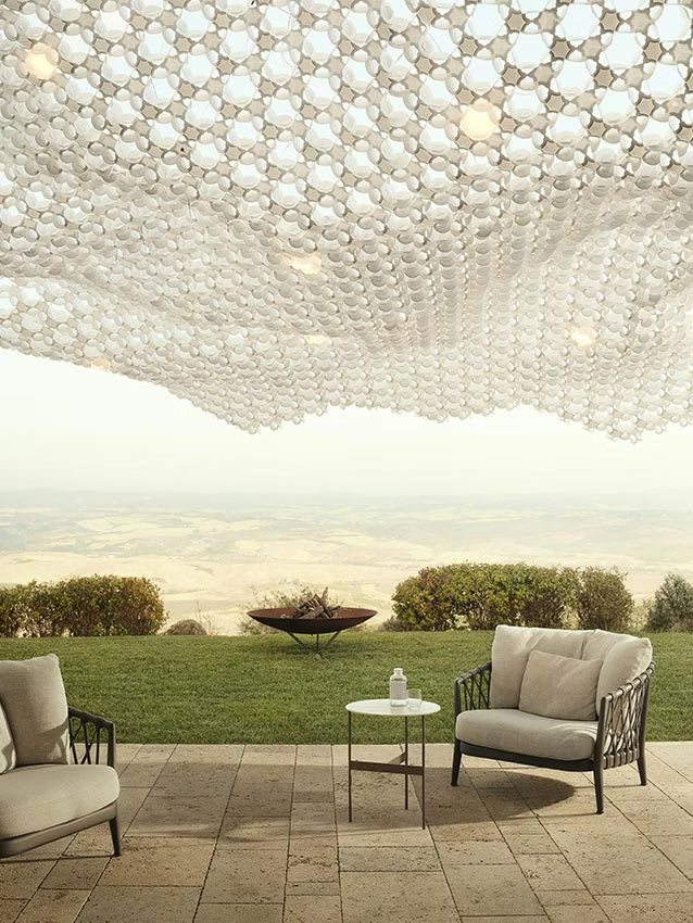 Outdoor Nuvem Suspension Modular Lamp Slamp Sculptural Design Lighting