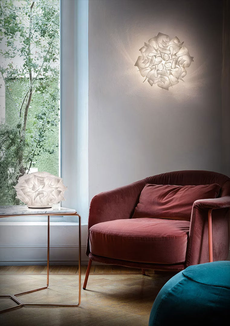 Veli Couture Ceiling Wall Lamp | Slamp Sculptural Design Lighting