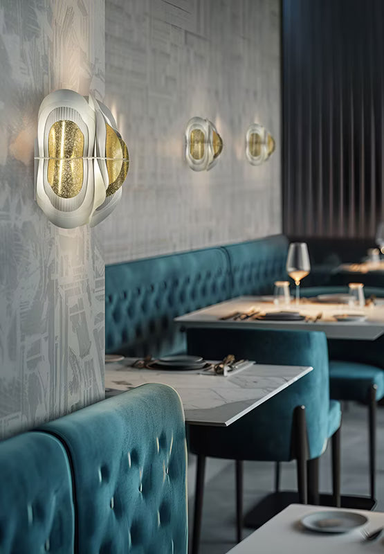 Fiordlys Applique Wall Sconce | Slamp Sculptural Design Lighting