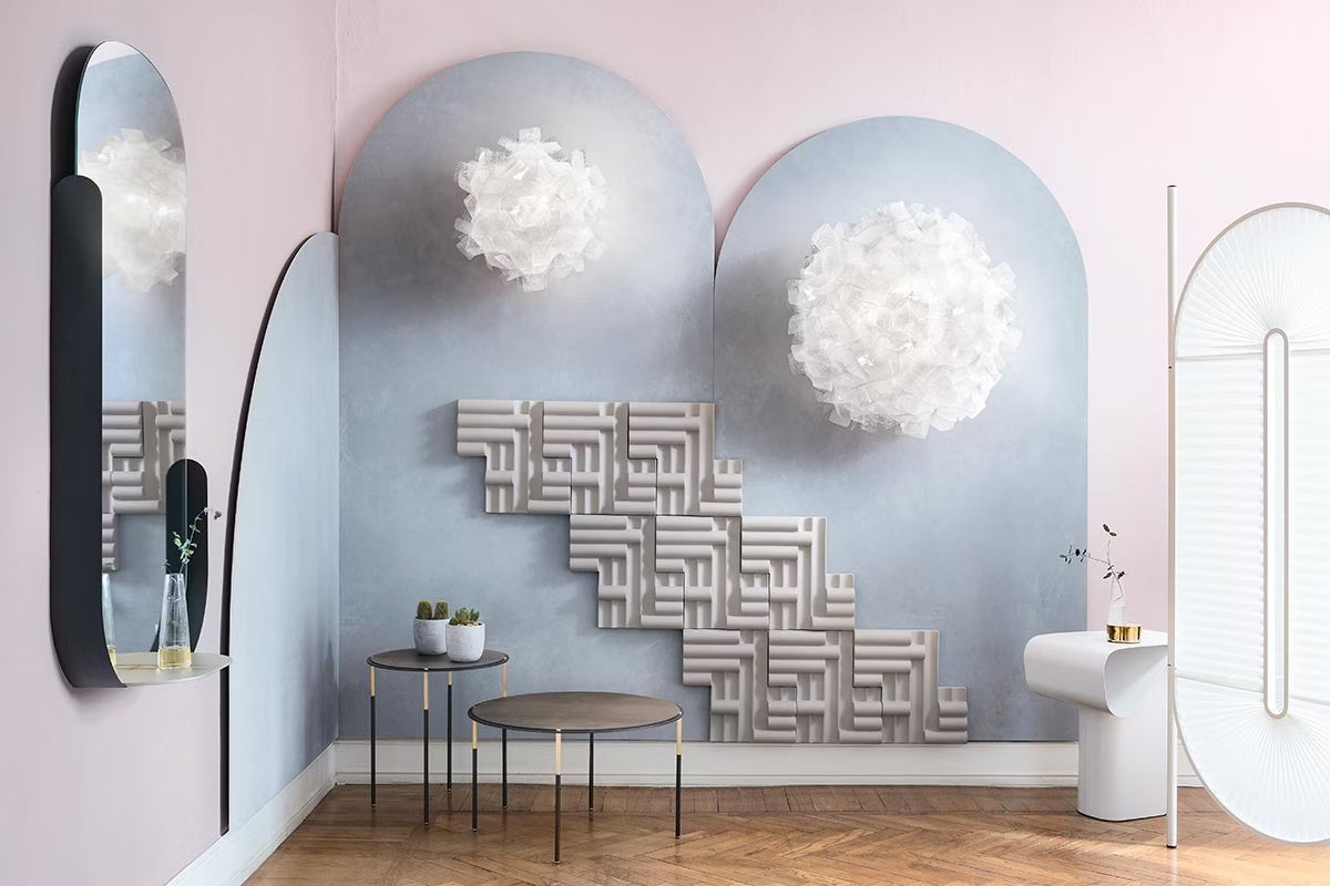 Clizia Ceiling Wall | Slamp Sculptural Design Lighting