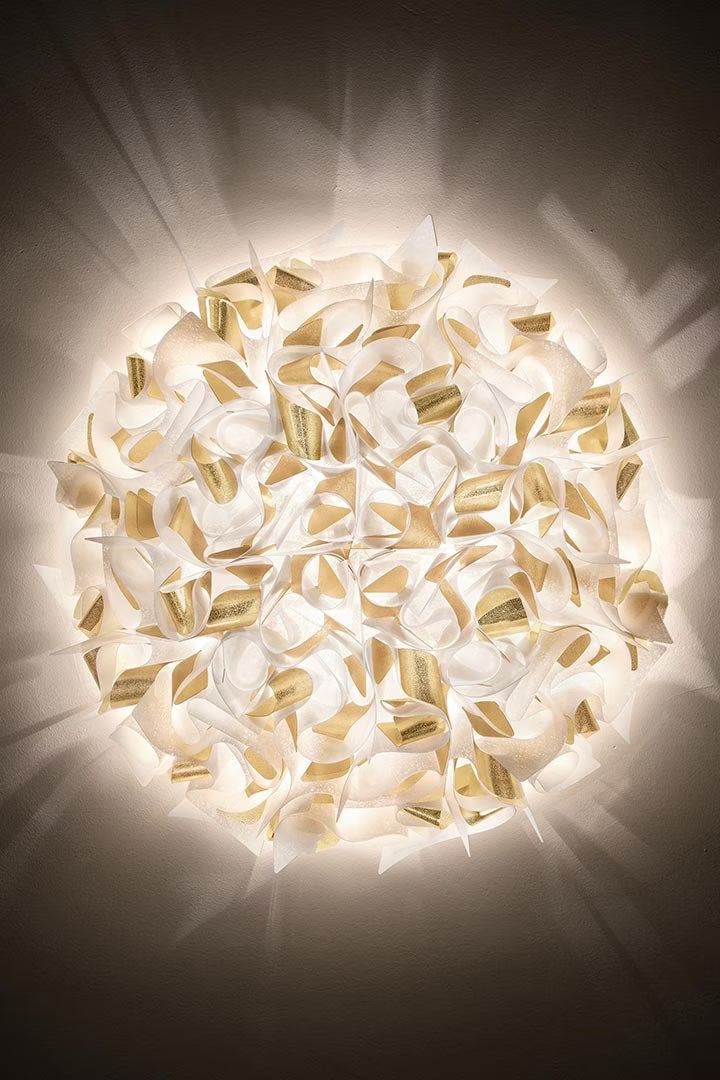 Veli Aurea Ceiling Wall Lamp Slamp Sculptural Design Lighting