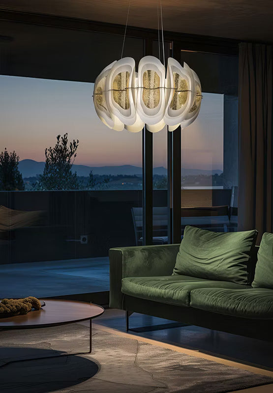 Fiordlys Round Suspension Lamp | Slamp Sculptural Design Lighting