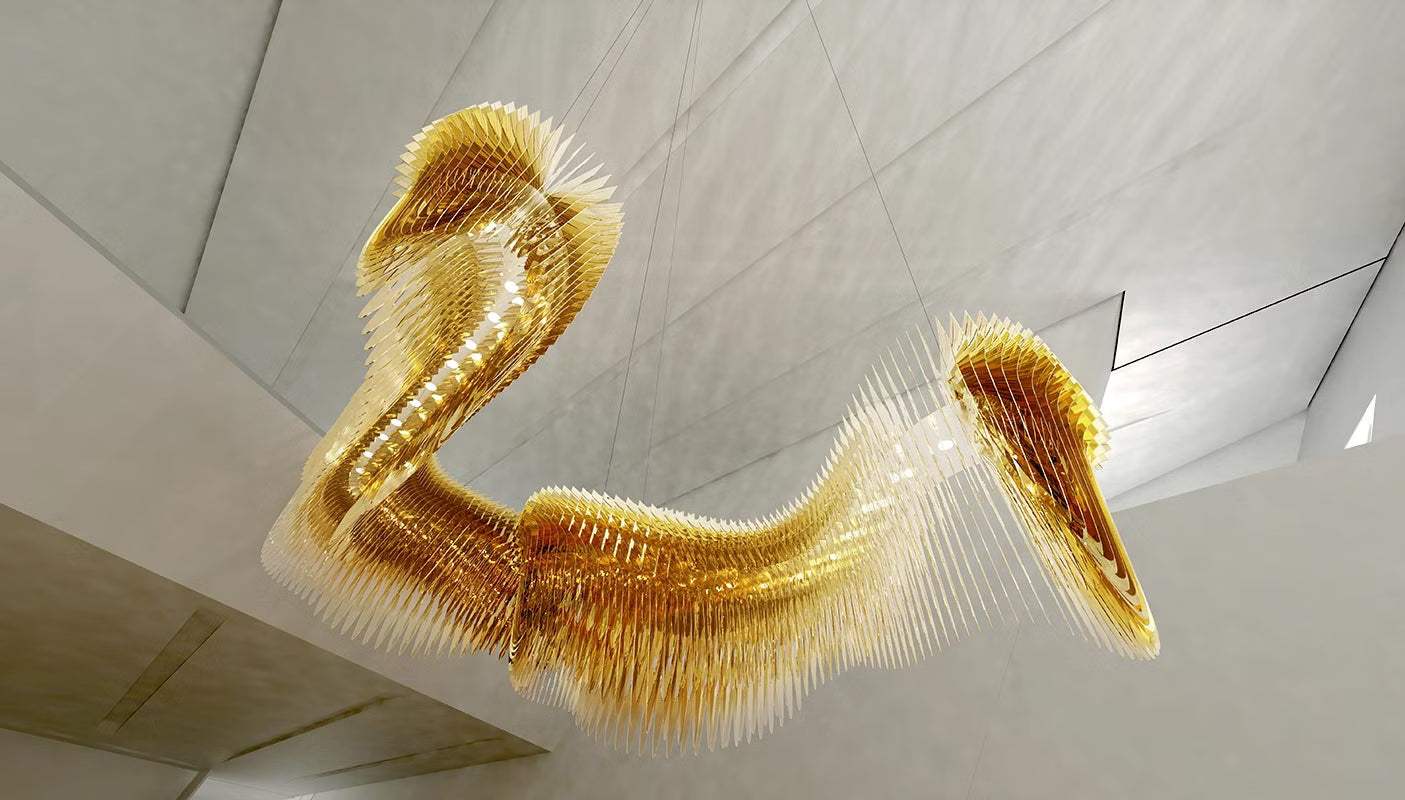 Aria Infinita Suspension Lamp 3 | Slamp Sculptural Design Lighting