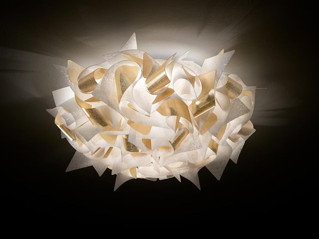 Veli Aurea Ceiling Wall Lamp Slamp Sculptural Design Lighting