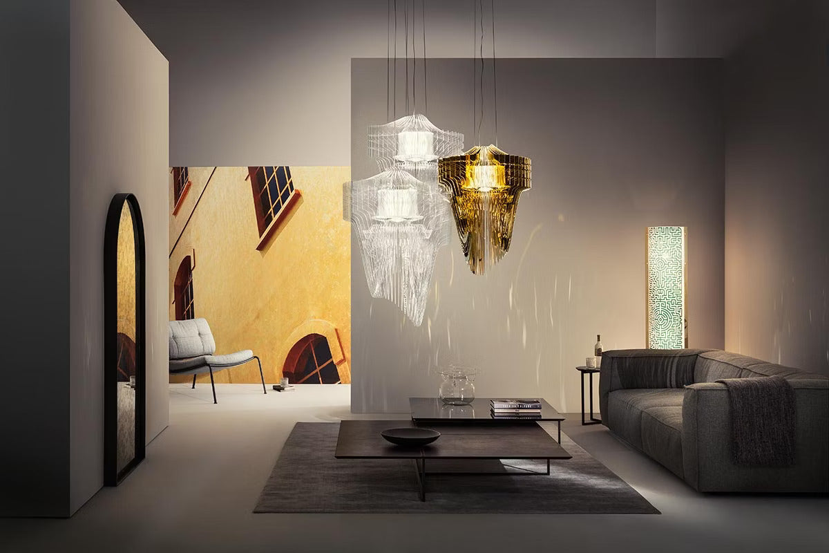 Aria Suspension Lamp | Slamp Sculptural Design Lighting