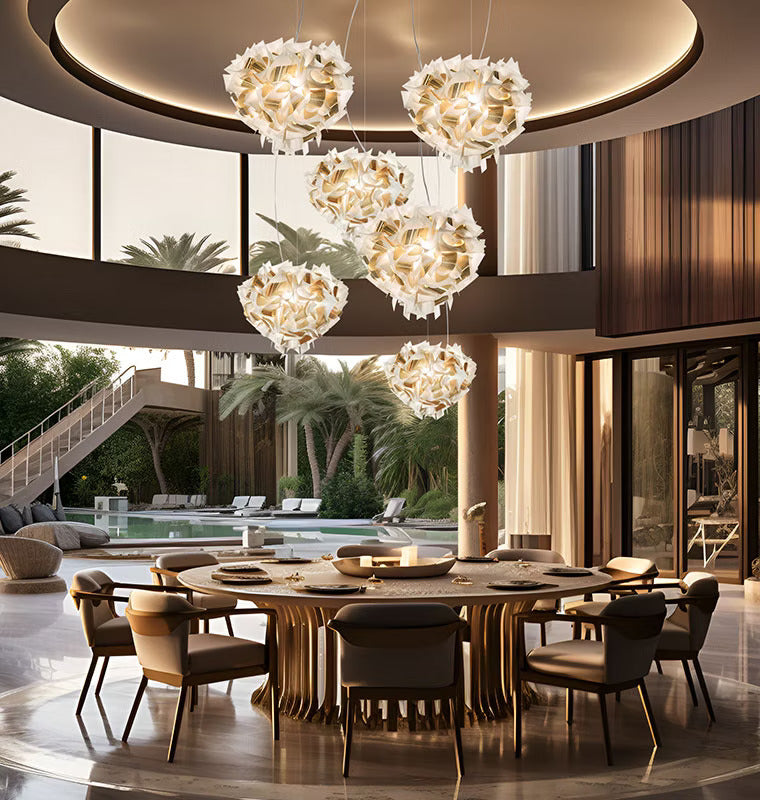 Veli Aurea Suspension Lamp | Slamp Sculptural Design Lighting