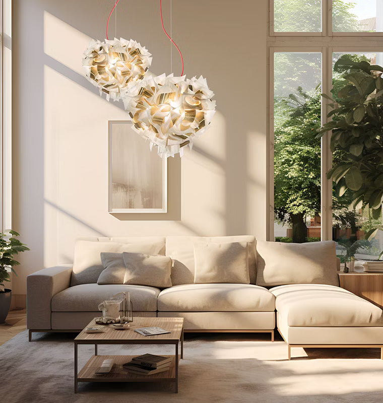 Veli Aurea Suspension Lamp | Slamp Sculptural Design Lighting