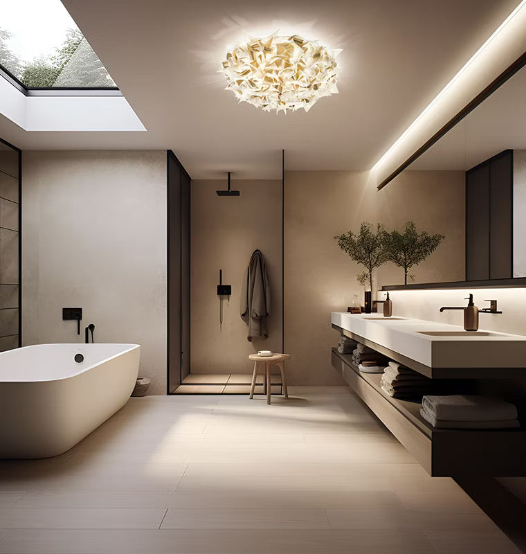 Veli Aurea Ceiling Wall Lamp Slamp Sculptural Design Lighting