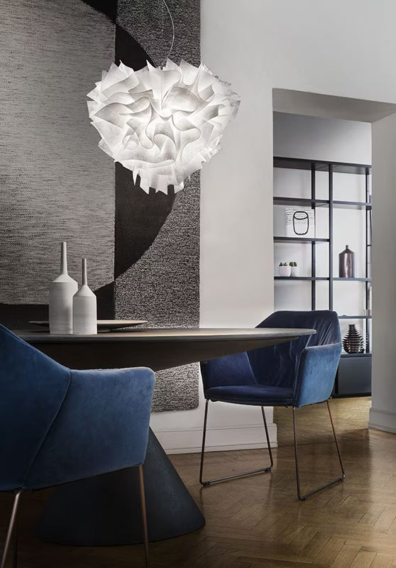 Veli Couture Suspension Lamp | Slamp Sculptural Design Lighting