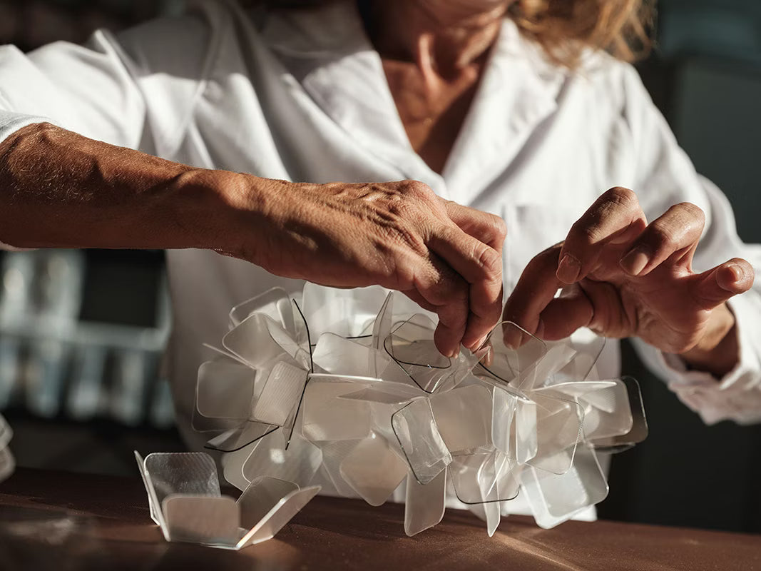 Clizia Battery Table Lamp | Slamp Sculptural Design Lighting