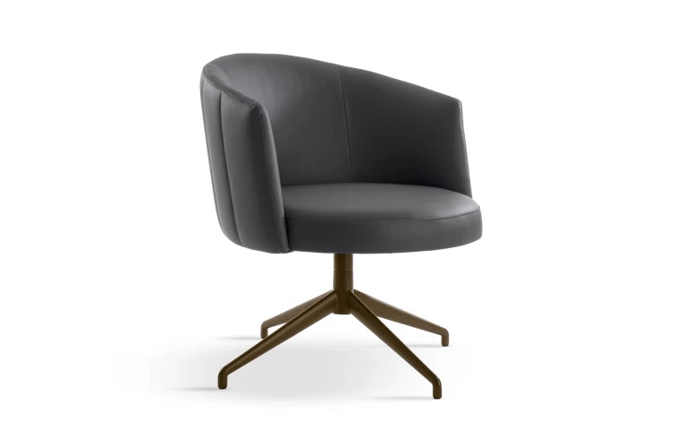 Jane Lounge Swivel Armchair | Eforma Luxury Italian Design