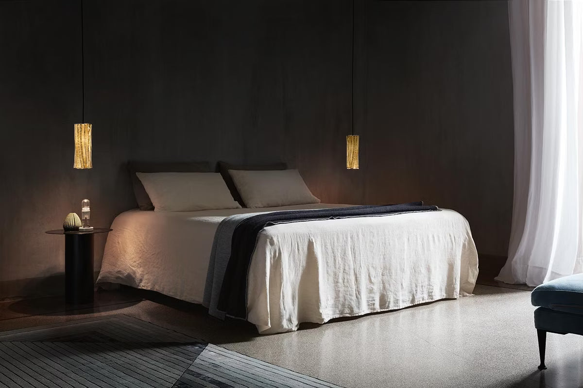 Accordeon Vertical Suspension Lamp | Slamp Sculptural Design Lighting