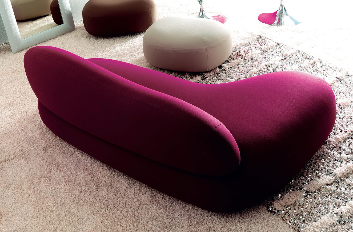 Scoop Peninsula Sofa | Luxury Furniture | Esedra Collection