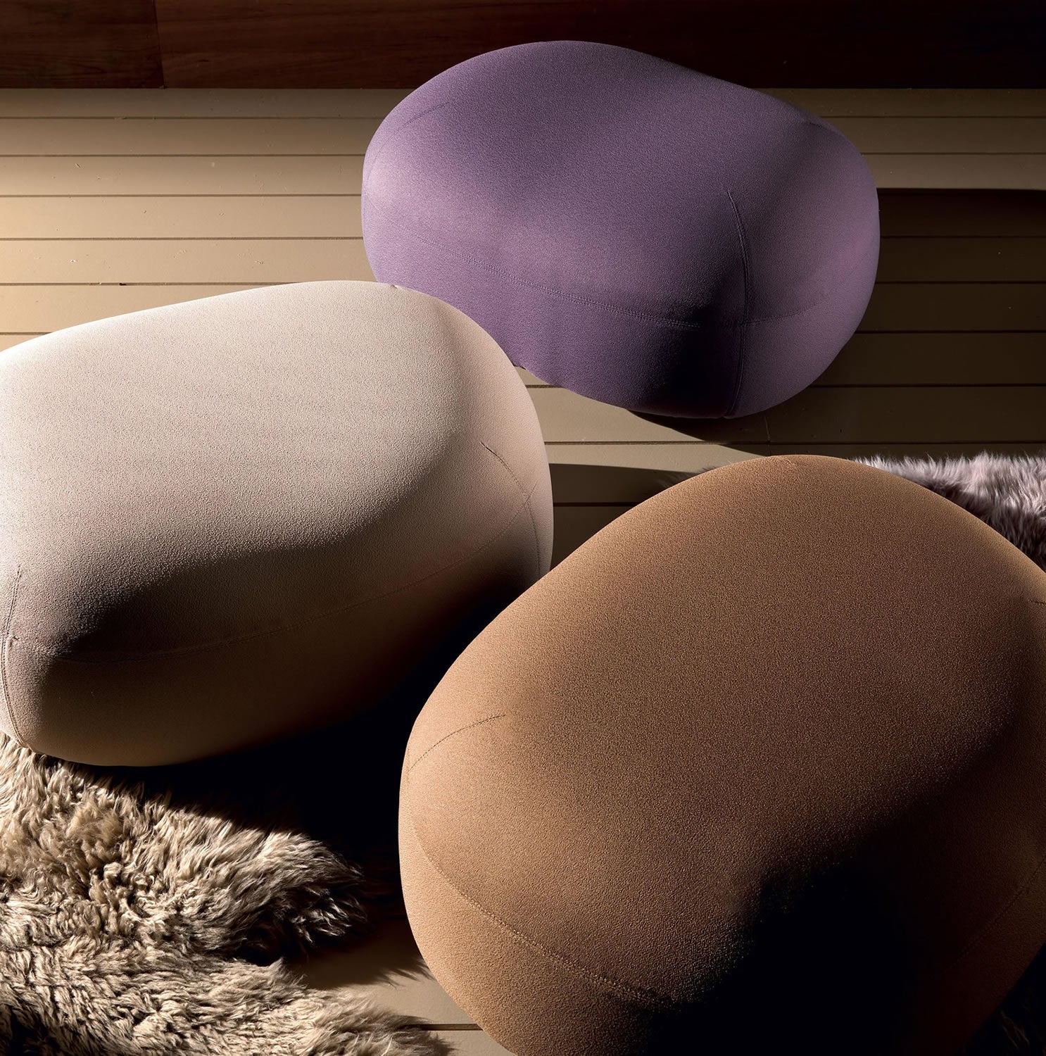 Scoop Pouf | Luxury Furniture | Esedra Collection