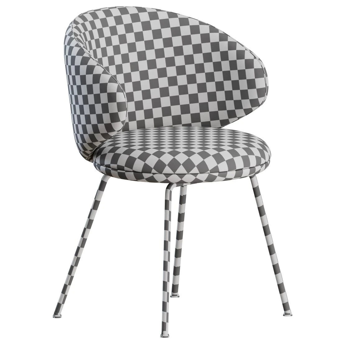 Belle 4L Dining Chair | Contemporary Furniture Arrmet