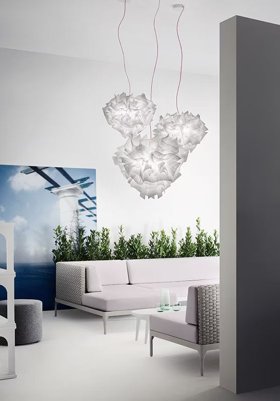 Veli Couture Suspension Lamp | Slamp Sculptural Design Lighting