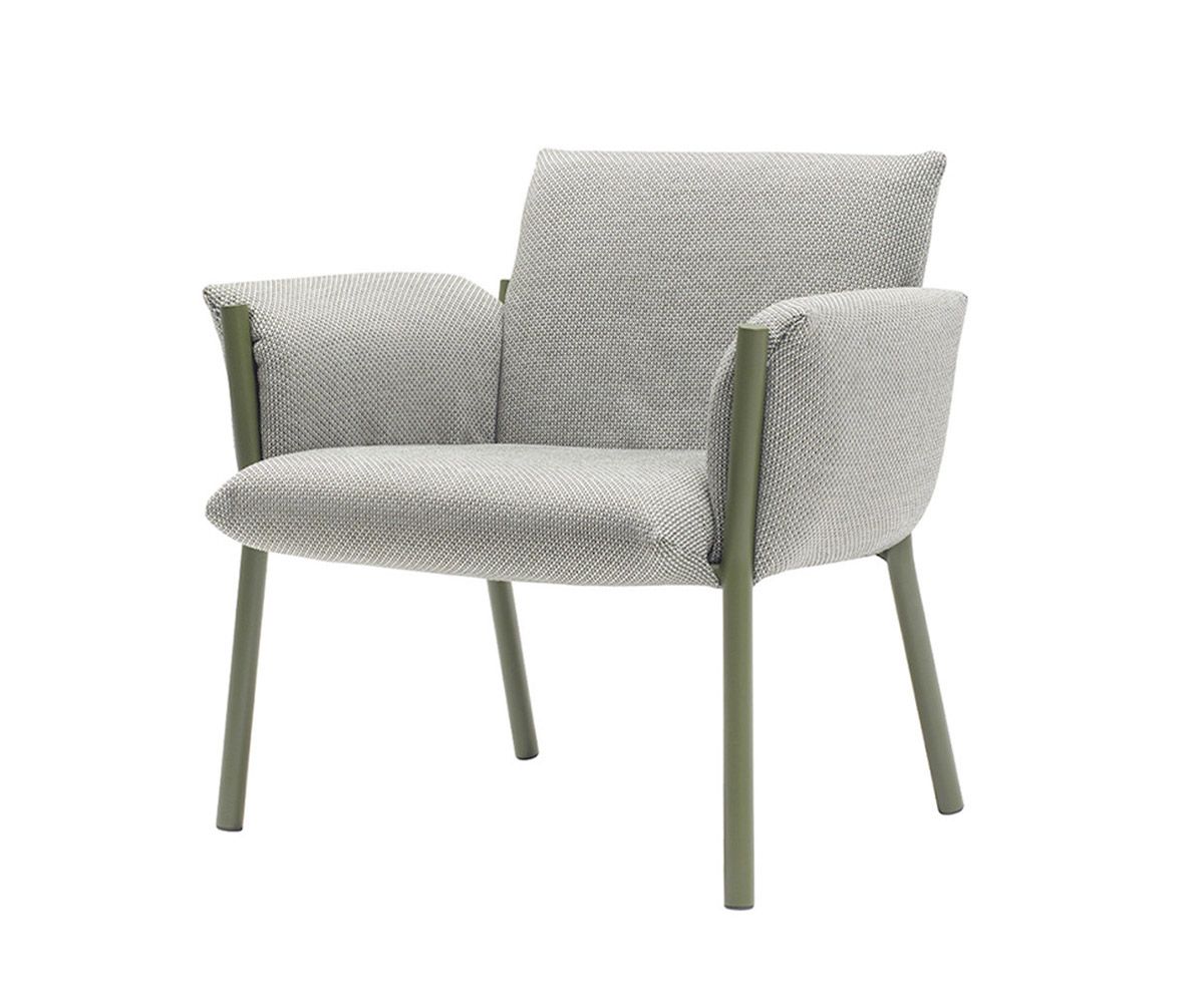 Brezza Lounge Chair with Armrest | Luxury Outdoor | Scab Design