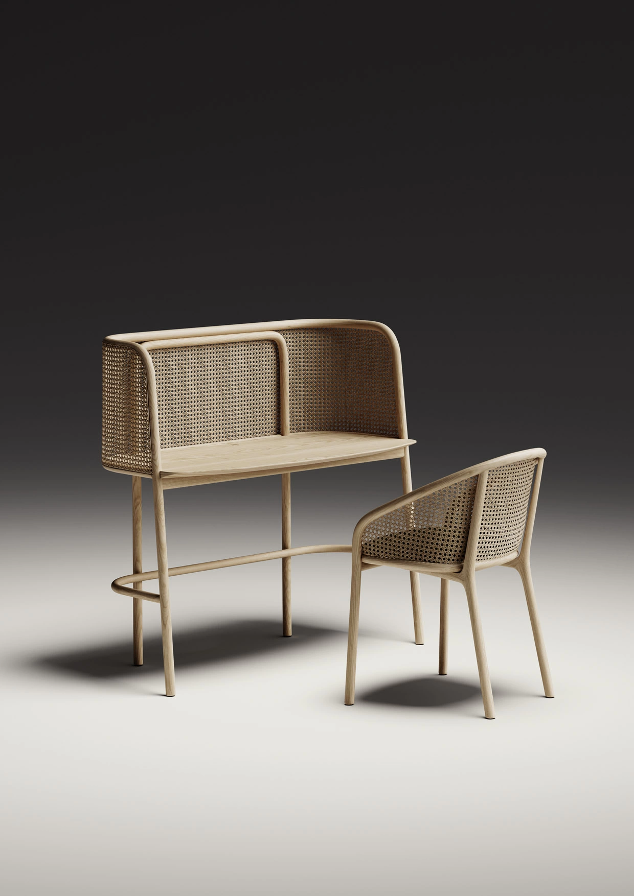 Latis Desk | Classic Contemporary Seating | Modonutti