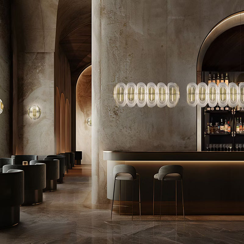 Fiordlys Linear Suspension Lamp | Slamp Sculptural Design Lighting