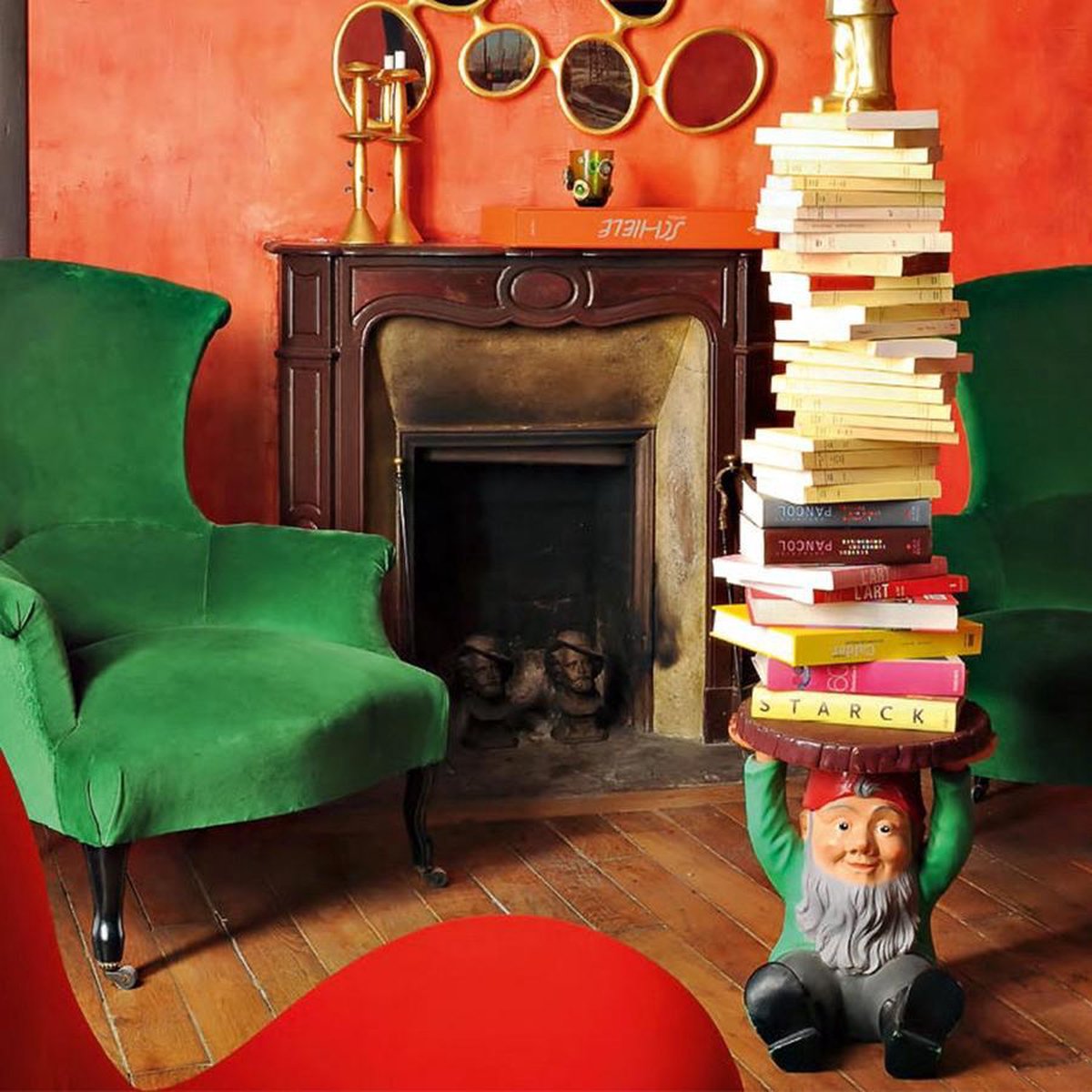 Attila Stool Side Table | Luxury Furniture | Kartell