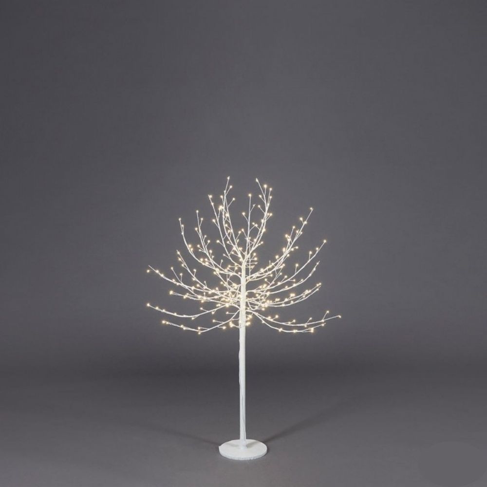 Beech Long-Trunk Christmas Tree with LED Lights | SoloLuxuryLiving
