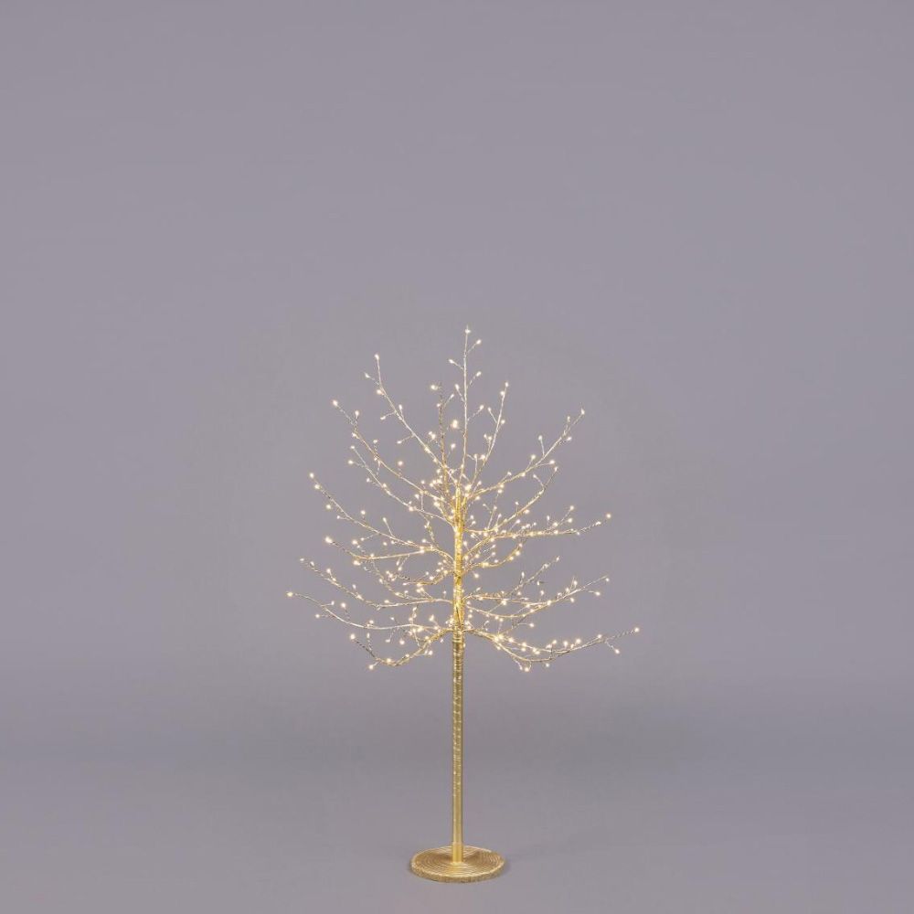 Beech Long-Trunk Christmas Tree with LED Lights | SoloLuxuryLiving