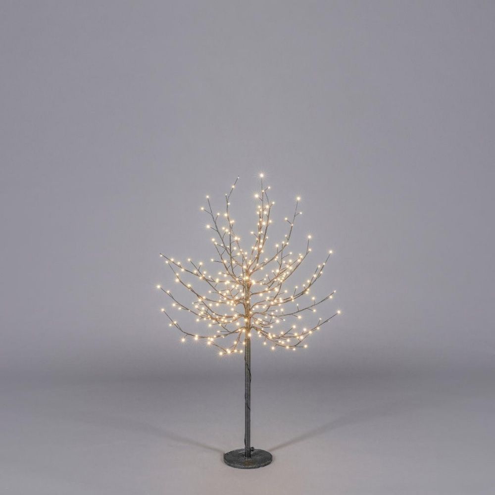 Beech Long-Trunk Christmas Tree with LED Lights | SoloLuxuryLiving