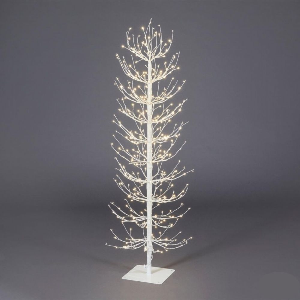 Linear Christmas Tree with Intermittent LED Lights | SoloLuxuryLiving