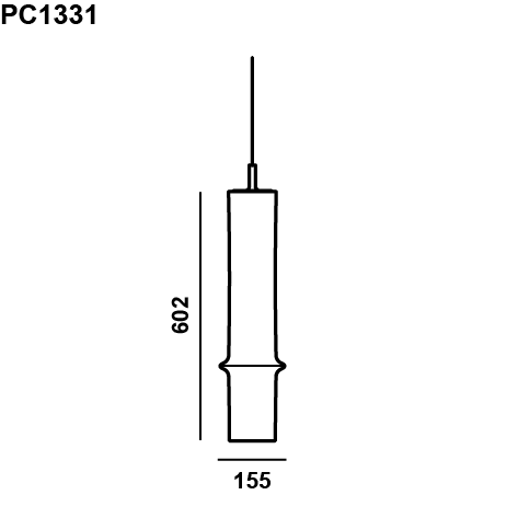 Bamboo Forest Pendant Lamp | Luxury Lighting | Brokis