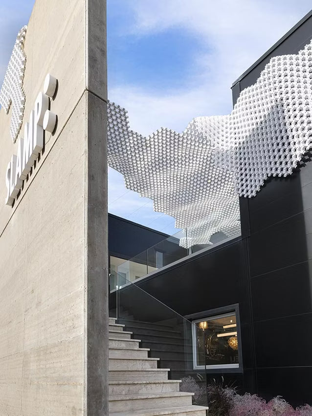 Outdoor Nuvem Suspension Modular Lamp Slamp Sculptural Design Lighting