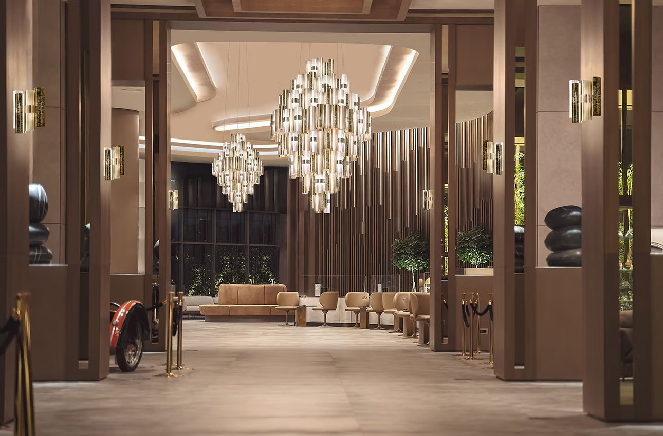 La Lollo Suspension Chandelier | Slamp Sculptural Design Lighting