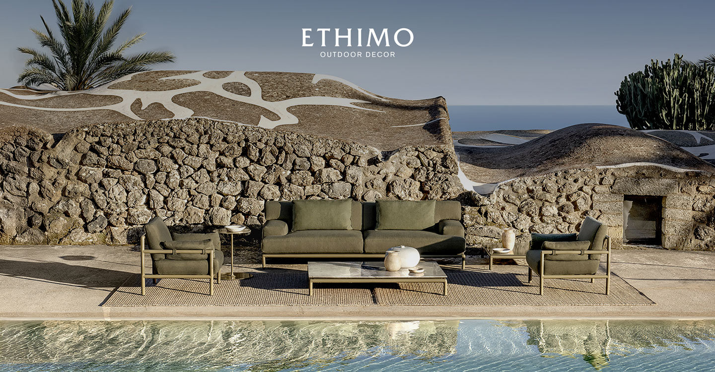 Lodge Pouf | Outdoor Luxury Furniture | Ethimo