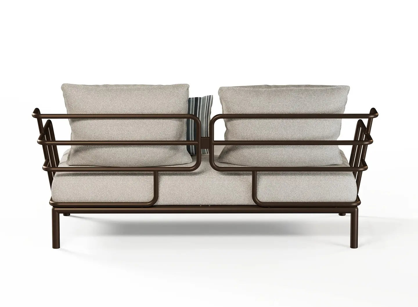 Steel 2‑Seater Sofa EMU Saint Martin – Outdoor Furniture