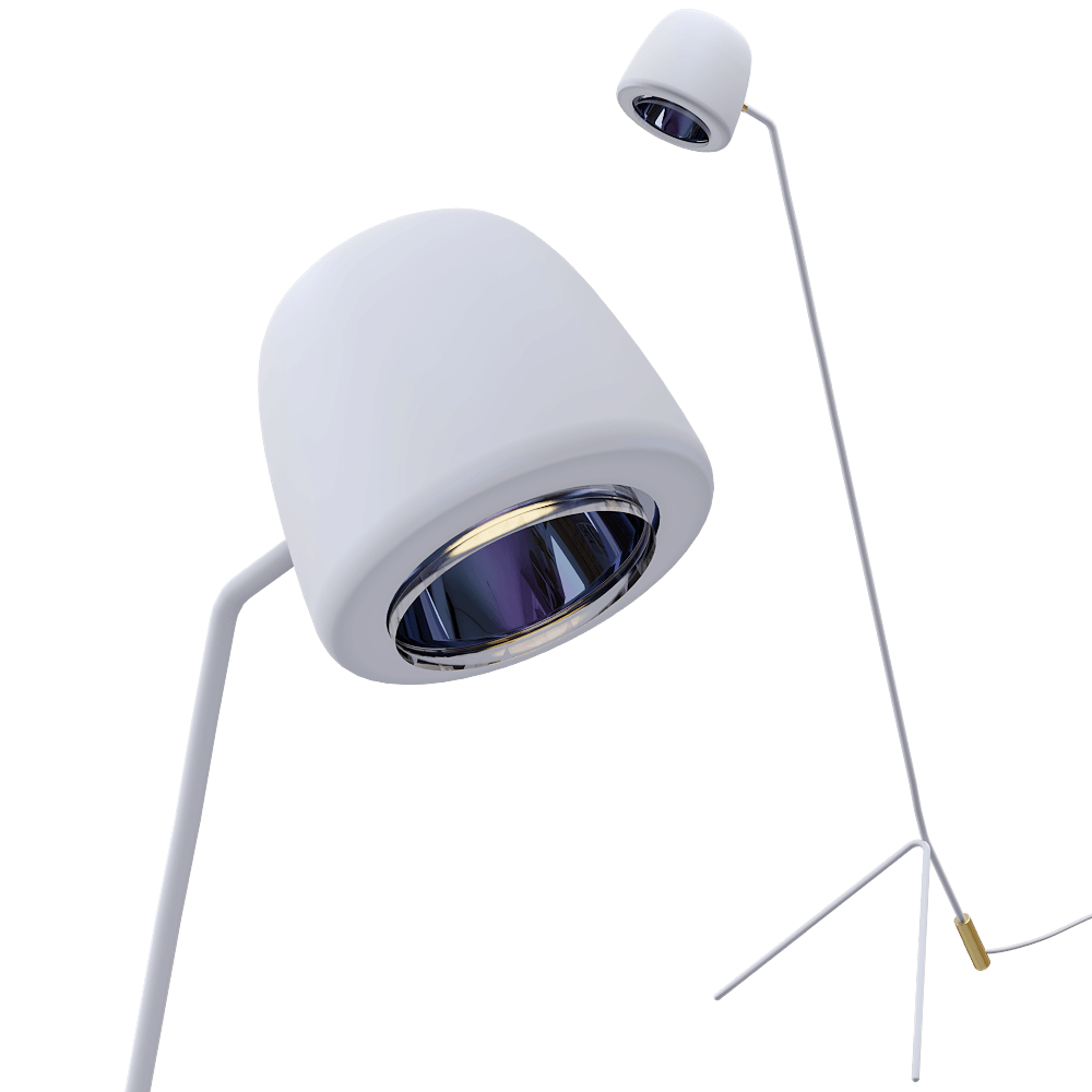 Ice Donna Floor Lamp Hind Rabii Lighting Studio Art Light