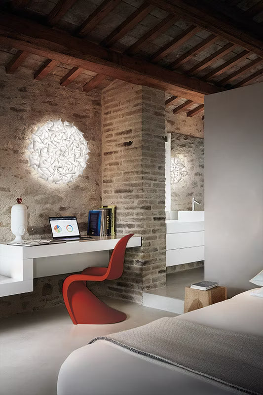 Veli Couture Ceiling Wall Lamp | Slamp Sculptural Design Lighting