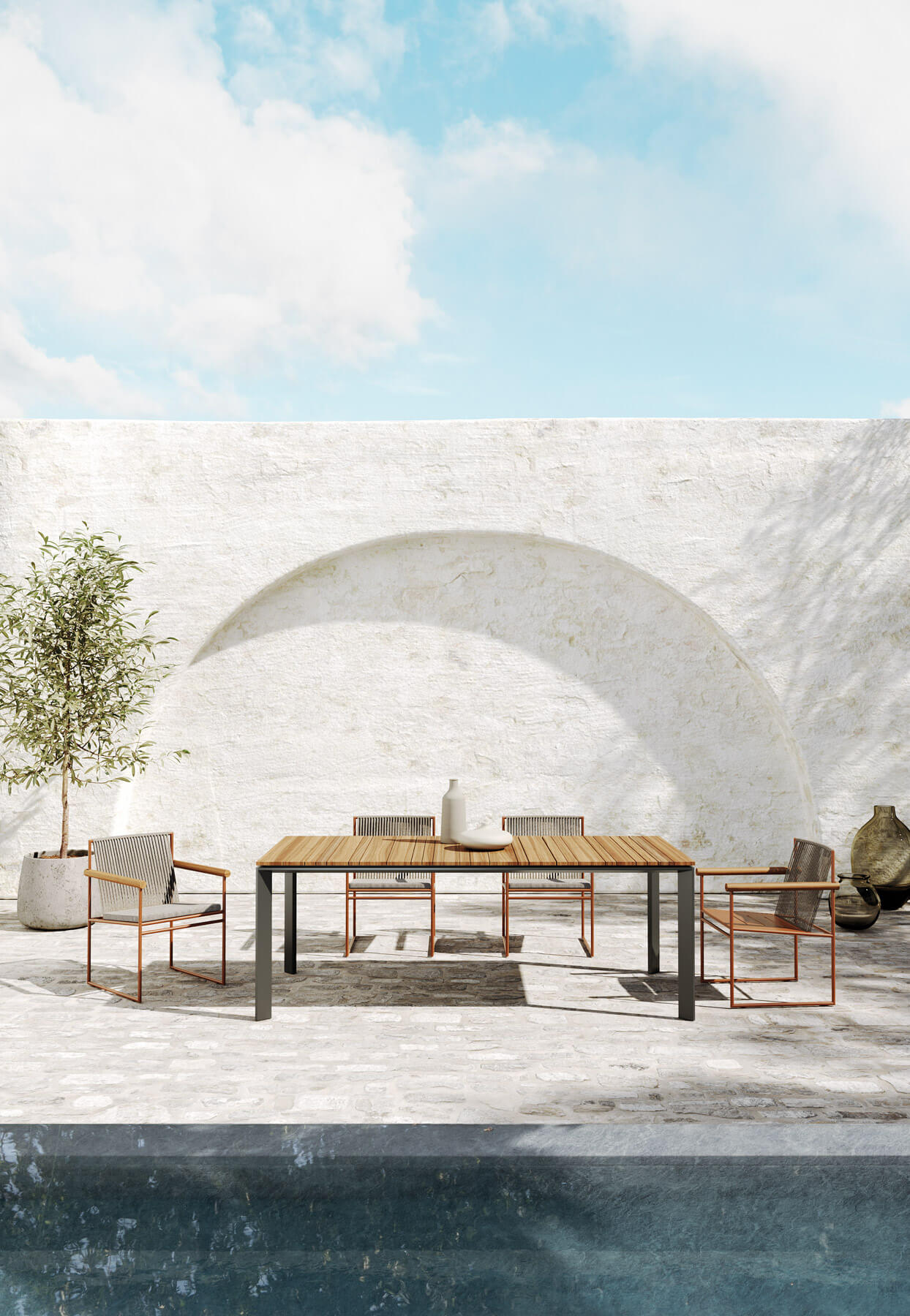 Pipe Dining Armchair  | Atmosphera Soul of Outdoor