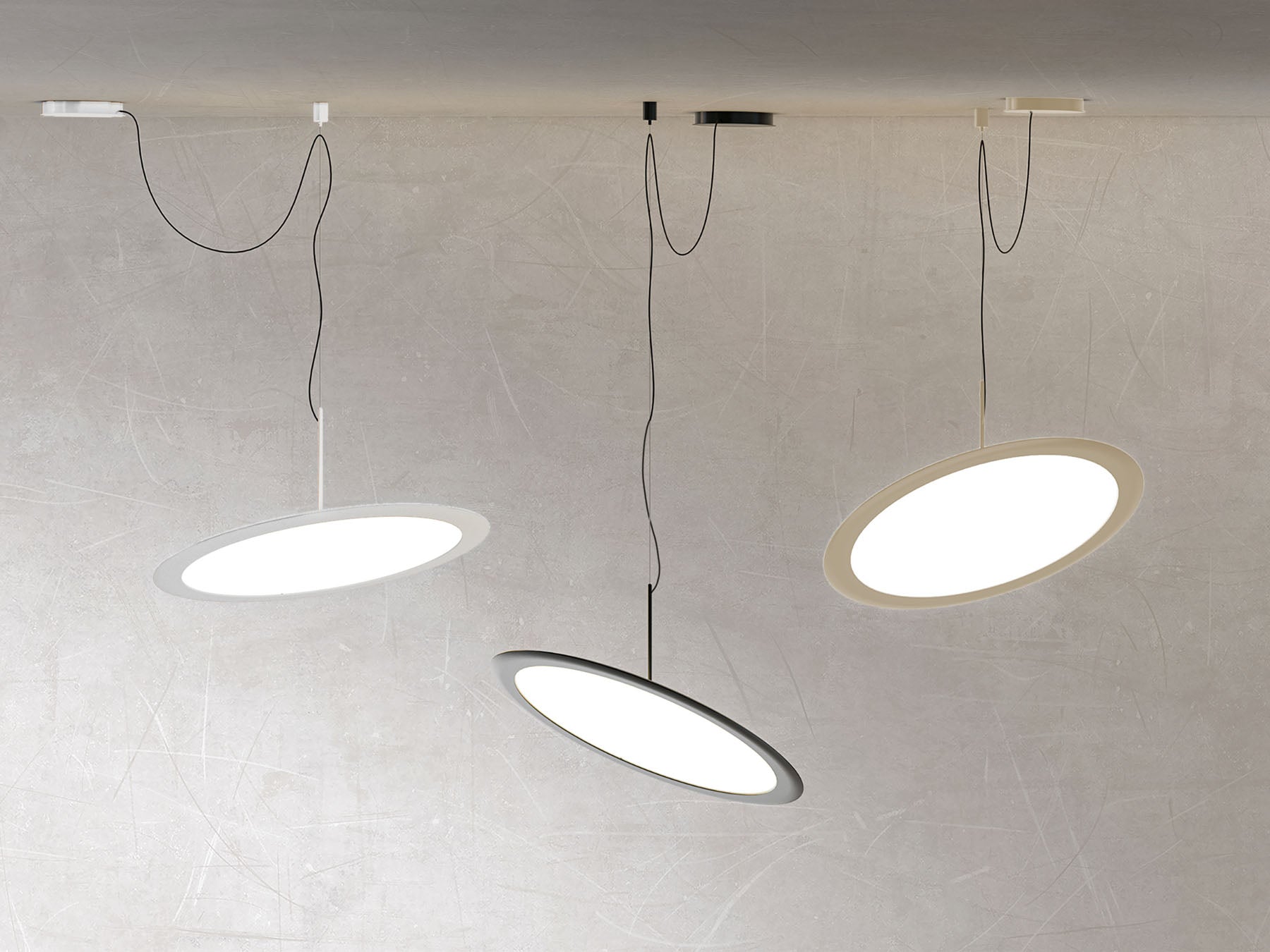 Noura Suspension Lamp | Iconic Lighting | Martinelli Luce