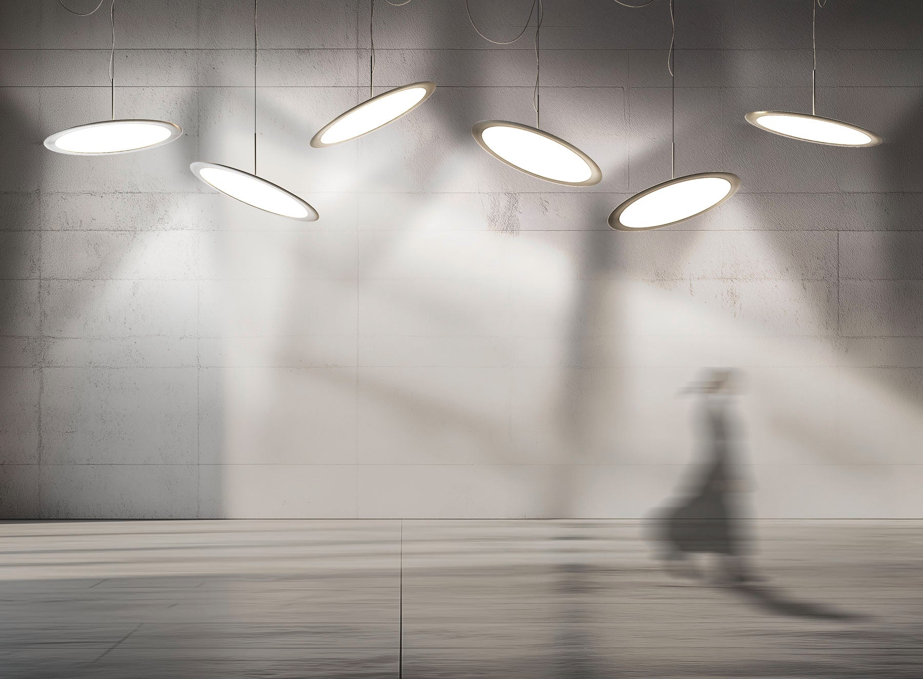 Noura Suspension Lamp | Iconic Lighting | Martinelli Luce