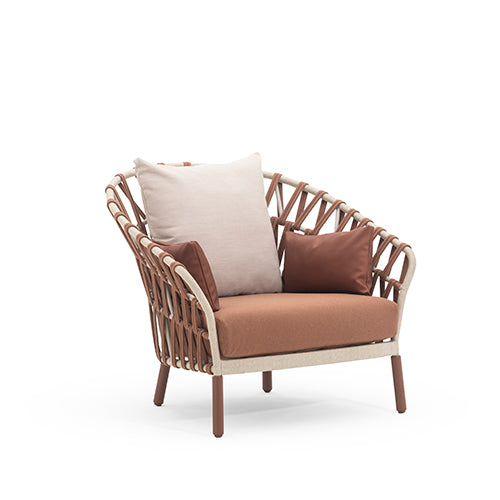 Emma Cross Armchair | Designed by Monica Armani | Varaschin